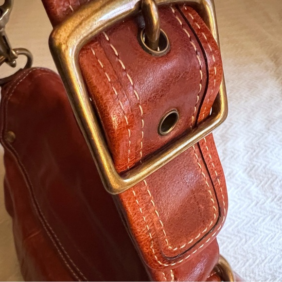 COACH- Ali Shoulder Bag in Whiskey- 65th Anniversary Legacy Collection Y2K - Picture 5 of 6